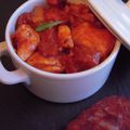 Sauté de poulet au chorizo