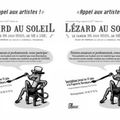 Appel aux artistes - "lézard au soleil "