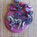 Pendentif donut Passion Horse