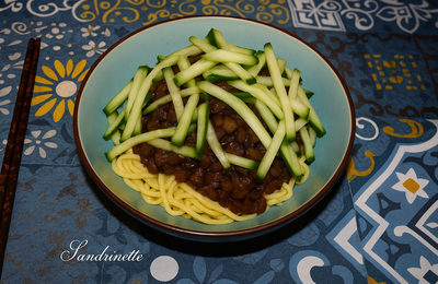 Jajangmyon végétarien