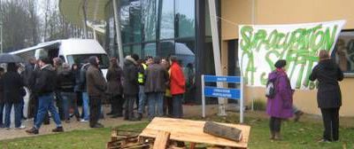 Les personnels de l'Hopital du centre du Rouvray dans l'action contre la sur-occupation