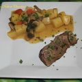 Collier de veau aux légumes