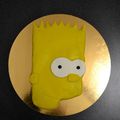 Gâteau Bart Simpson