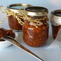 Confiture de figues sèches, sans gluten et sans lactose