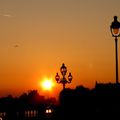 lever de soleil sur le Louvre