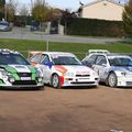 rallye monts & coteaux 69 2012  classement: 1e ford focus WRC 2em 309 maxi 3em ford escort