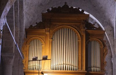 Visite de l'abbatiale St Pierre de Nant (12) à l'occasion du concert du 06 juillet 2025