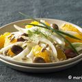 Salade d'hiver de fenouils et oranges