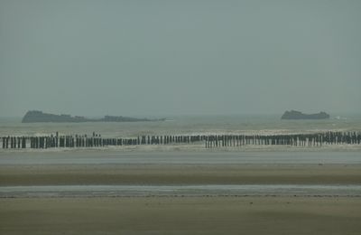 Les épaves d' Utah Beach