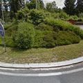 Rond-point à Ussel