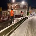 NEIGE, VERGLAS : CETTE NUIT ENCORE, LES ÉQUIPES TECHNIQUES SUR LE PONT.