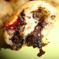 ¤¤¤ Minis muffins aux cranberries et chocolat blanc ou noir en hommage au roi de la Pop