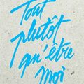Tout plutôt qu'être moi, Ned Vizzini