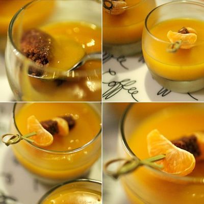 Soupe de clémentines