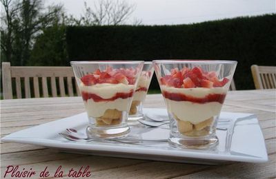 Tiramisu aux fraises... et en verrine!