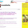 Anaïs Misfits sur Twitter 