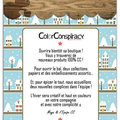 Nouvelles sur ColorConspiracy...