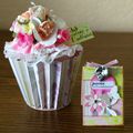 boite cupcake porte message - Anniversaire