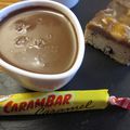 Des douceurs pour le thé: Crème aux carambars et des Carrés aux noix de macadamia et à l'érable