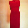R666 : Robe rouge 50's T.34
