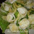 salade d'avocat au chevre