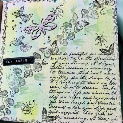 Art journal, me voici