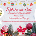 Dimanche 3 décembre, marché de Noël de Quinçay