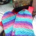 2eme paire de chaussettes et suite du pull mille feuilles