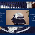 # 314 - Chapeau crocheté tour de tête 53 cm -10 euros