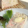 Terrine aux deux saumons et au poireau