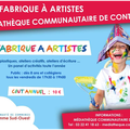 retrouvez vos ateliers à l'année ! Couture, Fabrique à artistes et théâtre!