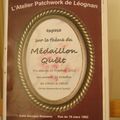 Exposition "Les médaillons Quilts" par l'Atelier Patchwork de Léognan