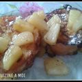 PAIN PERDU COCO ET ANANAS FLAMBÉS