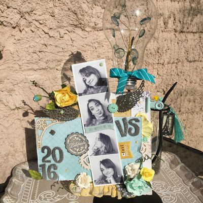 Version Scrap 2016 Défi 8 : Esprit Photomaton