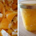 Compote d'oranges et zestes de citron
