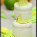 Mousse au citron vert.