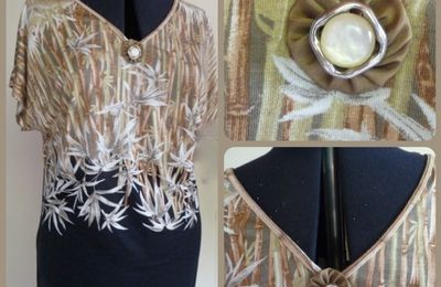 Cote couture : tunique et t-shirt express pour l'été