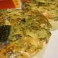 Mini Clafoutis Courgettes & Surimi