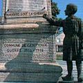 11 novembre: le monument de Gentioux