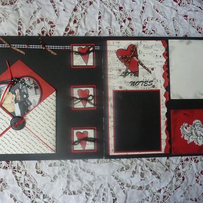 Scrap Saint Valentin romance à Venise