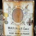 MARINIER Emile (Buzançais) + 21/09/1917 Braye en Laonnois (02)