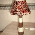 LAMPE STYLE AFRICAIN
