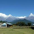 Voyage au Népal, automne 2012 / 2ère partie : Les Balcons des Annapurnas