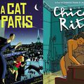 'A Cat in Paris' and 'Chico & Rita' for Best Animated Feature- UNE VIE DE CHAT