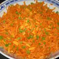 Salade carotte mimolette