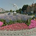 Rond-point à Blankenberge (Belgique)