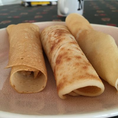 Crêpes indiennes à la noix de coco
