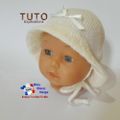 PATRON tricot bb FACILE et PREMA modele layette bébé et patron a tricoter Explications tuto brassière, bonnet, chaussons et Reborn