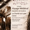 "Voyage médiéval" à la médiathèque de Joigny - 16/9 au 4/11/23 (Yonne)