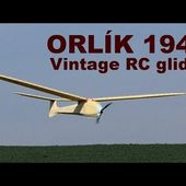 ORLIK 1949, vintage RC glider, 2019